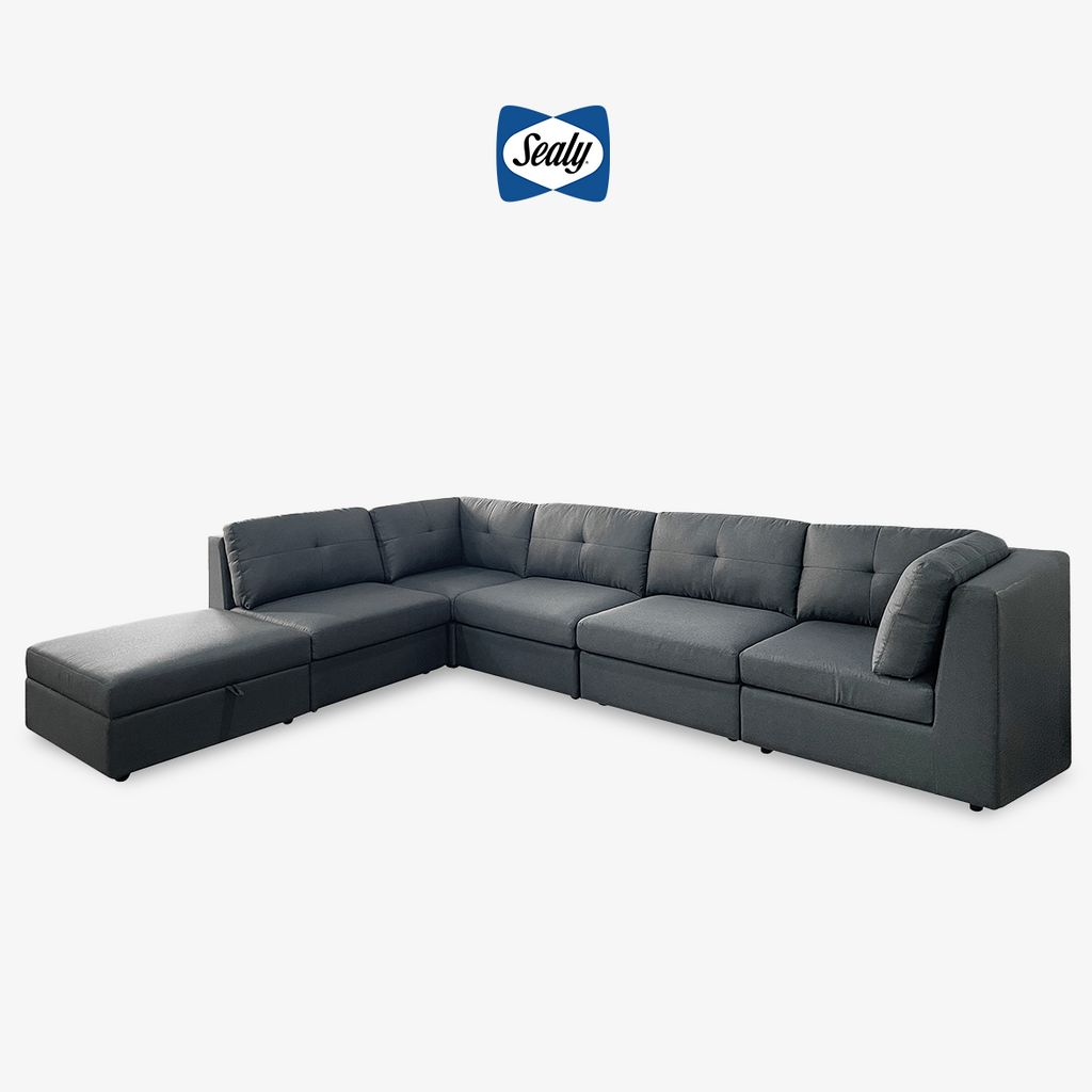 6 piece store sectional couch